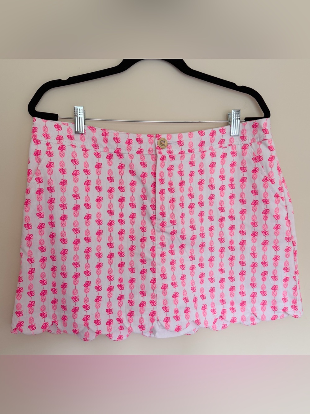 Lilly Pulitzer Colette Skort in Pink Topaz Fineapple